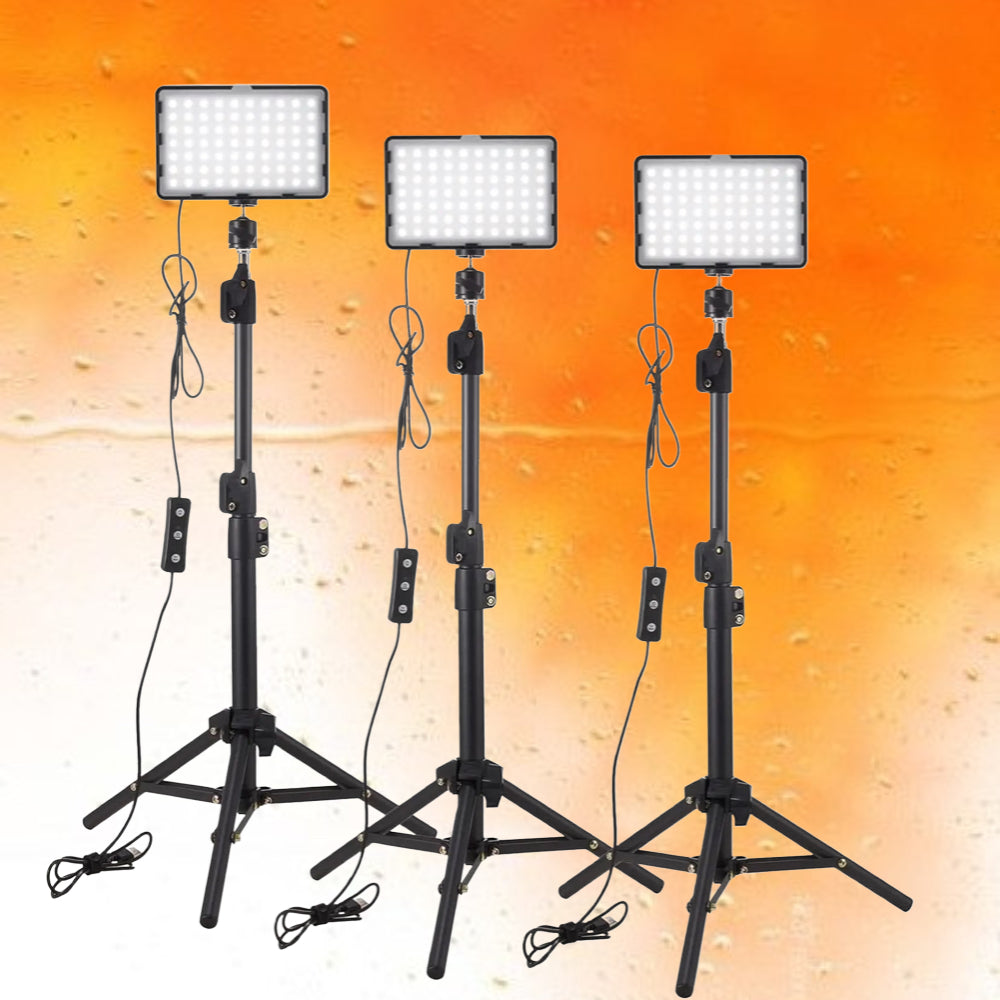 3 pack LED Studio Lights