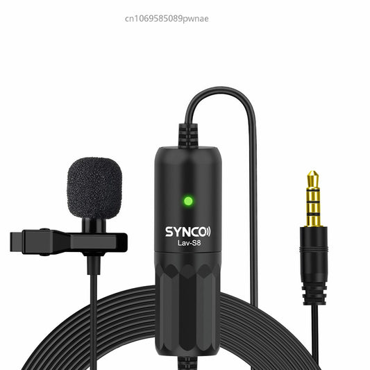 Synco S8 Wired Lavalier Mic