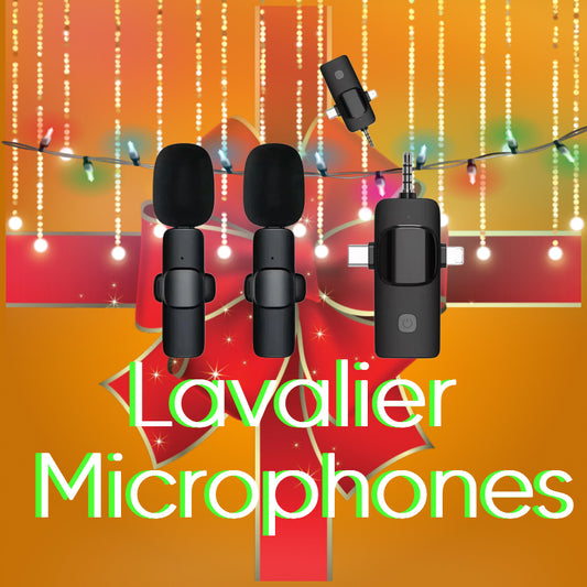 Lavalier Microphones With Reciever