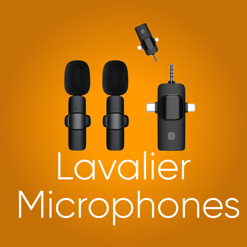 Lavalier Microphones With Reciever